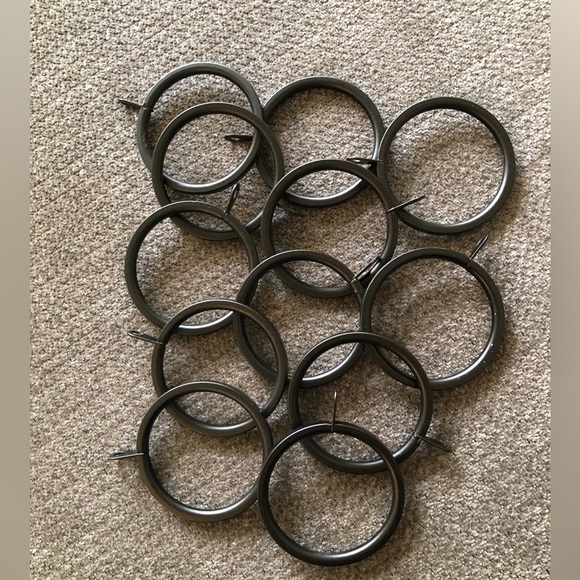 Antique Drapery Rod Co | Accents | Antique Drapery Rod Co 2 Black Iron ...
